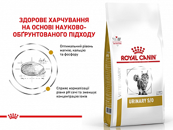 Royal Canin Urinary S/O Cухой корм для взрослых кошек 9 кг (7852420)