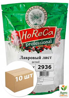 Лавровий лист цілий ТМ "HoReCa" 100г упаковка 10шт2