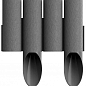 Газонна огорожа 4 елементи STANDARD сіра 2,3м Cellfast (34-044)