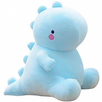 Мягкая игрушка Динозавр голубой 30см SKL11-354481