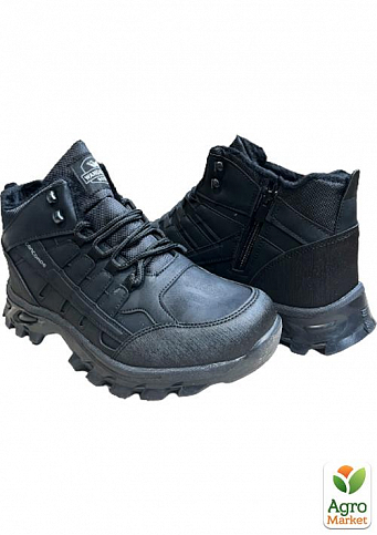 Чоловічі черевики Wanderfull DSO3017 45 30,3см Чорні - фото 5