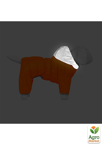 Комбинезон для собак AiryVest ONE, размер S35 оранжевый (24184)  - фото 4