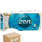 Туалетная бумага Premium (Белая) ТМ "Zen" упаковка 8 шт