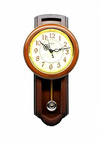 Настінний годинник Rikon RK4551 (Brown Ivory)