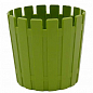 Горщик для квітів AKASYA 17, 2 л зелений, 16,5х15 см Poliwork (10397)