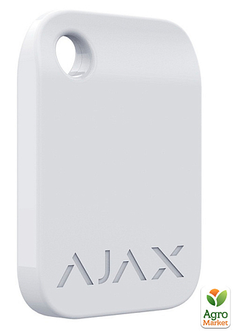 Брелок Ajax Tag white (комплект 10 шт) для управления режимами защиты Ajax - фото 2