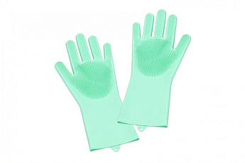 Силиконовые перчатки для мойки посуды SKL32-152838