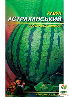 Арбуз "Астраханский " (Большой пакет) ТМ "Весна" 3г13