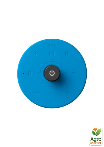 Радио FM с Bluetooth-динамиком Lexon Hibi, голубое (LA105B) - фото 2