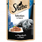 Корм для кошек Sheba с тунцом в соусе 85 г