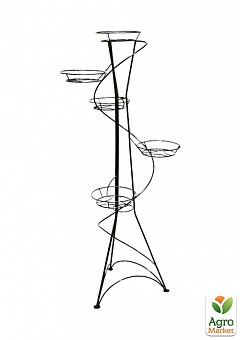 Подставка "Башня-спираль" на 5 вазонов, высота 135см1
