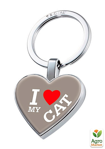 Брелок для ключів I Love My Cat (#KYR22-A179)