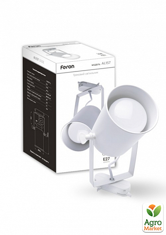 Трековый светильник Feron AL157 белый (41053)