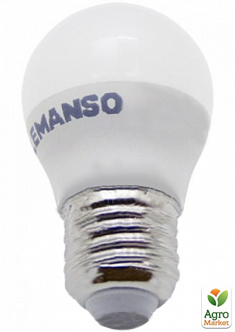 LM3060 Лампа Lemanso св-ая 9W G45 E27 900LM 6500K 175-265V (559105)