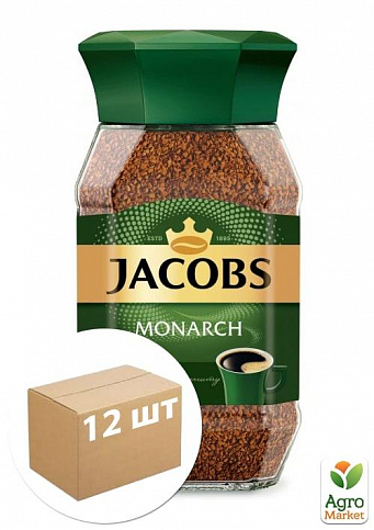Кофе (монарх) стеклянная банка ТМ "Якобс" 95г упаковка 12шт