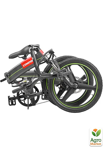 Велосипед на акумуляторній батареї HECHT COMPOS GRAPHITE - фото 3