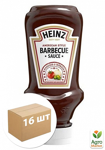 Соус Barbecue ТМ "Heinz" 250г упаковка 16шт
