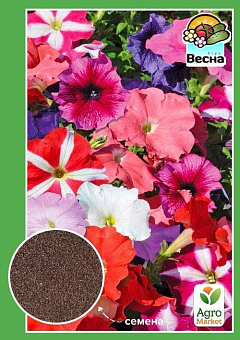Петунія суміш забарвлень "Унікум" ТМ "Весна" 0.3г28