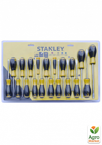 Набір викруток STANLEY "ESSENTIAL", 20 штук. STHT0-60213 ТМ STANLEY