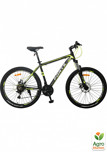 Велосипед FORTE EXTREME размер рамы 17" размер колес 27,5" черно-желтый (117133)