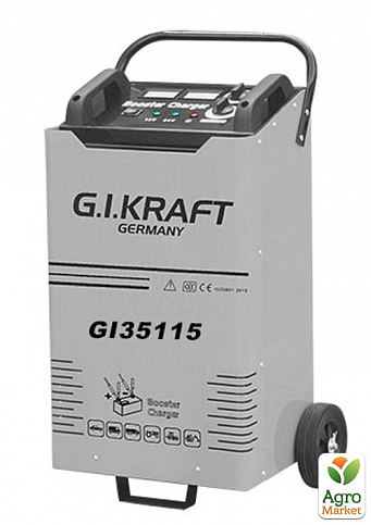 Пуско-зарядное устройство 12/24V, пусковой ток 3600A, 380V G.I. KRAFT GI35115