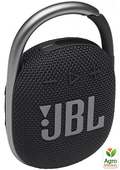 Портативна акустика (колонка) JBL Clip 4 Black (JBLCLIP4BLK) (6652495)1