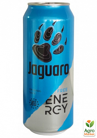 Энергетический напиток ТМ "Jaguaro" Free 250 мл упаковка 24 шт - фото 2