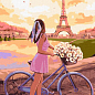 Картина по номерам - Романтика в Париже Идейка KHO2607