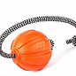 Collar Liker Cord Іграшка для собак м'яч Лайкер на шнурі 9 см (5699670)