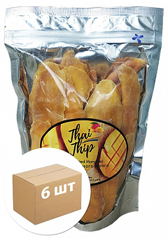 Манго сушеное ТМ"Thai Thip" 500г (Польша) упаковка 6шт2