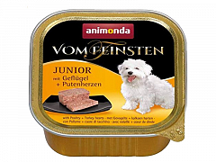 Animonda Vom Feinsten Junior Влажный корм для щенков с птицей и индейкой  150 г (8262110)1