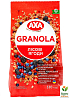 Мюслі хрусткі Granola з лісовими ягодами ТМ "AXA" 330г 