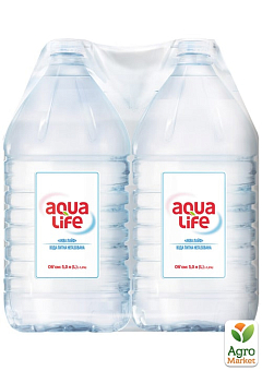 Минеральная вода Аква Лайф негазированная 5л (упаковка 2 шт)1