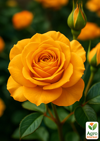 Роза мелкоцветковая (спрей) "Клементина" (саженец класса АА+) высший сорт - фото 4