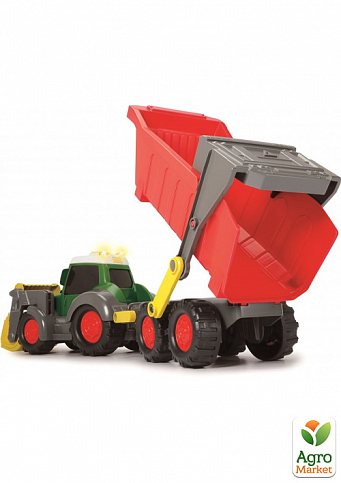Трактор фермерський АВС «Фендт» з рухомими частинами, зі звуковим і світловим ефектами, 65 см, 12 міс. Dickie Toys - фото 2