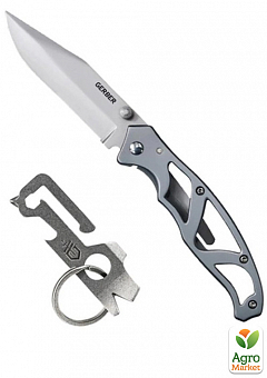 Подарочный набор Gerber нож Paraframe I + Mullet Solid State Stonewash Card + Barbill 31-004020 (1059859)2