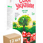 Вишневый нектар ТМ "Соки Украины" 1л упаковка 12 шт