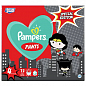 PAMPERS Детские одноразовые подгузники-трусики Pants Размер 4 Maxi (9-15 кг) Джайнт Плюс Упаковка 72 шт