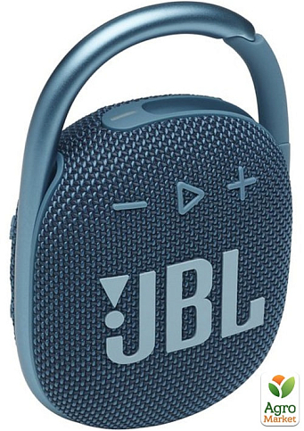 Портативная акустика (колонка) JBL Clip 4 Blue (JBLCLIP4BLU) (6652406) - фото 5