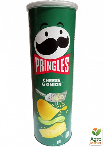 Чіпси ТМ "Pringles" Cheese Onion (Сир-цибуля) 165 г