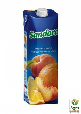 Нектар апельсиново-персиковый ТМ "Sandora" 0,95л упаковка 10шт - фото 2