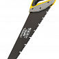 Ножівка столярна MASTERTOOL BLACK ALLIGATOR 350 мм 9TPI MAX CUT загартований зуб 3D заточування тефлонове покриття 14-2435