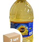 Олія соняшникова (рафінована) ТМ "Аойл" 5л упаковка 3 шт