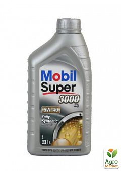 Олія моторна MOBIL Super 3000 5W-40 / 1л (ACEA A3/B3 A3/B4, BMW LL-01, Opel GM-LL-B-025, MB 229.3) MOBIL 11-11
