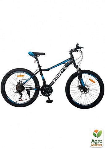 Велосипед FORTE WARRIOR размер рамы 13" размер колес 24" сине-черный (117805)