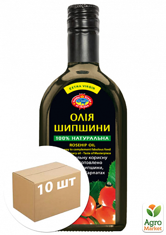 Масло шиповника ТМ "Агросельпром" 350мл упаковка 10шт