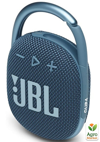 Портативная акустика (колонка) JBL Clip 4 Blue (JBLCLIP4BLU) (6652406) - фото 2