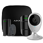 Комплект бездротової сигналізації Ajax StarterKit black + Wi-Fi камера 2MP-H