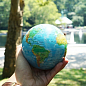 Гиро-глобус Solar Globe "Физическая карта Мира" 11,4 см (MG-45-RBE)  купить