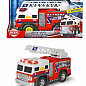 Пожарная машина "Спасатели" с выдвижной стремянкой, звуковым и световым эффектами, 30 см, 3+ Dickie Toys